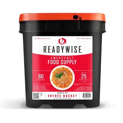 ReadyWise 60-Serving Bucket Emergency Food Supply | ShockPlanet Gear Reviews